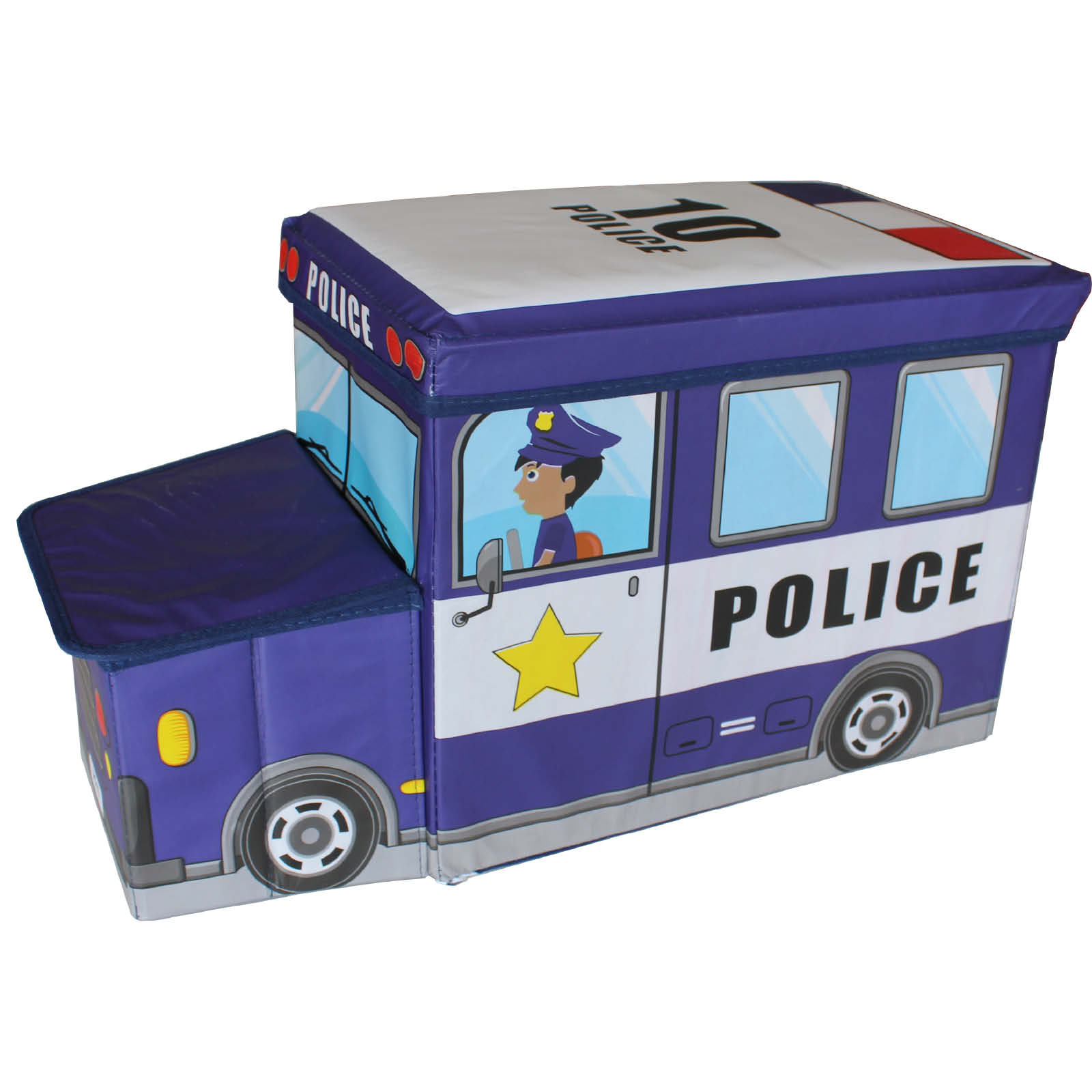 Aufbewahrungsbox mit Deckel Faltbox Kinder Spielzeug Kiste Stauraum